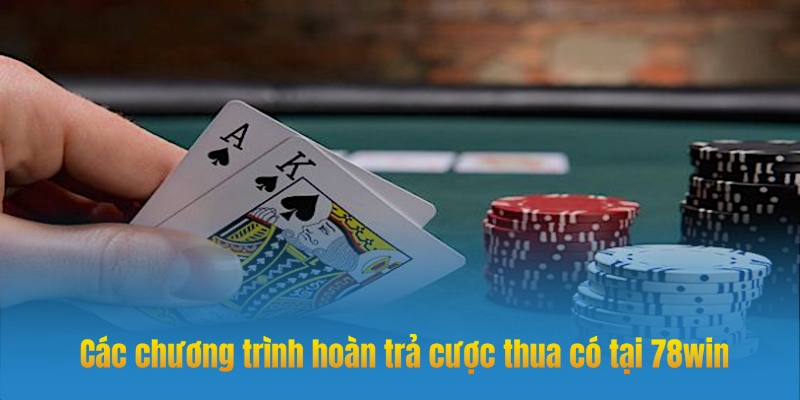 Các chương trình hoàn trả cược thua có tại PG99